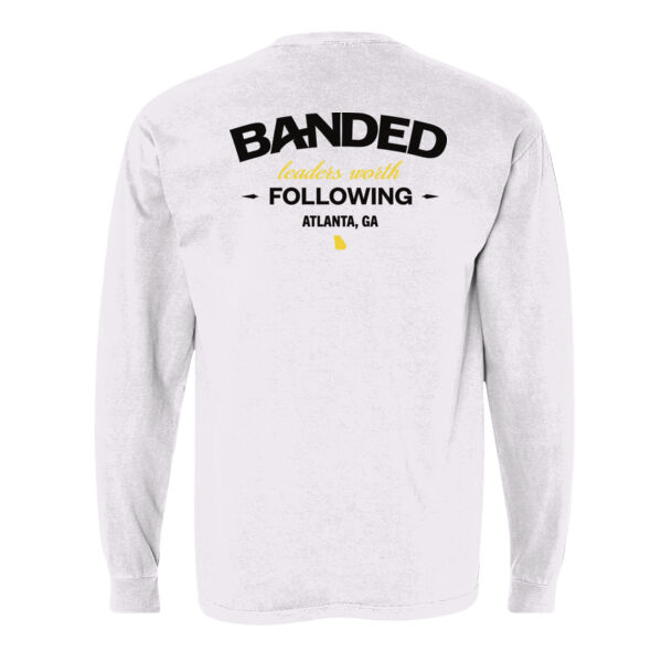 Banded Printed - Garment-Dyed Heavyweight Long Sleeve Pocket T-Shirt Thumbnail