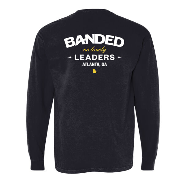 Banded Printed - Garment-Dyed Heavyweight Long Sleeve Pocket T-Shirt Thumbnail